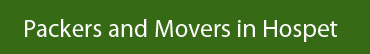 Packers and Movers Hospet