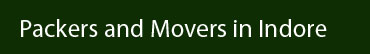 Packers and Movers Indore